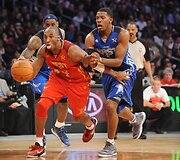 NBA &bdquo;Visų žvaigždžių&ldquo; rungtynių akimirka