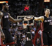 D.Wade'as ir L.Jamesas vedė &bdquo;Heat&ldquo; į pergalę prie&scaron; &bdquo;Lakers&ldquo; su Kobe Bryantu