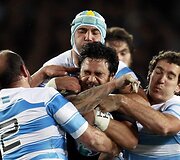 Argentinos ir Naujosios Zelandijos rinktinių mačas