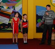 Mindaugas Mizgaitis darželinukų sporto &scaron;ventėje