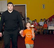 Mindaugas Mizgaitis darželinukų sporto &scaron;ventėje