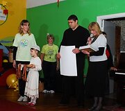 Mindaugas Mizgaitis darželinukų sporto &scaron;ventėje