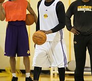 &bdquo;Lakers&ldquo; treniruotė