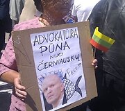 D.Kedžio &scaron;alininkų eisena