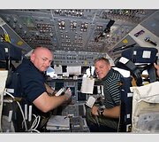 Amerikiečių astronautų pasivaik&scaron;čiojimas po kosmosą