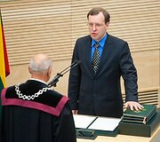 Priesaiką duoda Naglis Puteikis