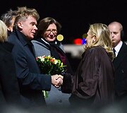 Pirmadienio vakarą į Vilnių atvyko JAV valstybės sekretorė Hillary Clinton