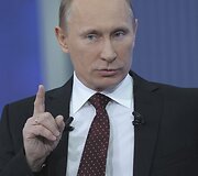 Ketvirtadienį Vladimiras Putinas 10 kartą kreipėsi į liaudį per TV
