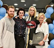 Darius Vizbaras, Laura Zaleckienė, Gerda Valančiūnaitė ir Ingrida Martinkėnaitė