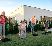 Vakarėlis Eglės Straleckaitės-Daugėlės naujuose namuose