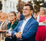 Vie&scaron;bučio &bdquo;Radisson Blu&ldquo; gimtadienio akimirka