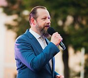 Vie&scaron;bučio &bdquo;Radisson Blu&ldquo; gimtadienio akimirka