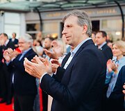 Vie&scaron;bučio &bdquo;Radisson Blu&ldquo; gimtadienio akimirka