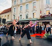 Vie&scaron;bučio &bdquo;Radisson Blu&ldquo; gimtadienio akimirka