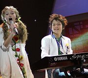 Paulina Skrabytė ir Artūras vaikų &bdquo;Eurovizijoje&ldquo;
