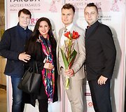 Liveta ir Petras Kazlauskai bei Vytenis Alex Partikas