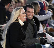Tiffany Trump ir Donaldas Trumpas jaunesnysis