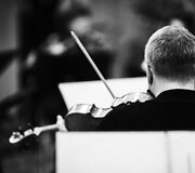 Andriaus Mamontovo ir Lietuvos kamerinio orkestro repeticija