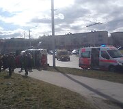Kaune apvirto vilkikas.