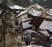 &Scaron;veicarijos policija Dejono kaime, &scaron;alia nusikaltimo vietos