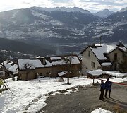 &Scaron;veicarijos policija Dejono kaime, &scaron;alia nusikaltimo vietos