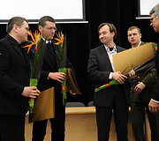Vilniaus knygų mugėje įteiktos Patriotų premijos
