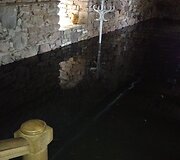 Patvinusi Kruoja užliejo restauruotą Pakruojo dvarą