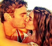 Aktorė Jessica Lowndes ir buvęs regbio žaidėjas bei modelis Thomas Evansas