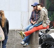 Jasonas Biggsas su žmona Jenny Mollen