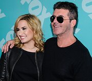 Demi Lovato ir Simonas Cowellas