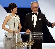 Stevenas Spielbergas ir Audrey Tautou