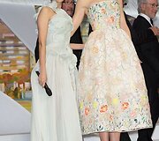 Audrey Tautou ir Nicole Kidman