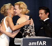 Aktorės Sharon Stone ir Nicole Kidman
