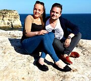 Evardas Žičkus su krik&scaron;to dukra Emilija