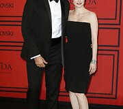 Aktorė Jessica Chastain ir dizaineris Riccardo Tisci
