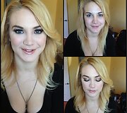 Courtney Shea su ir be makiažo