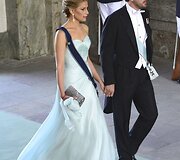 Graikijos princas Nicholaos su žmona princese Tatiana