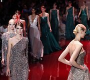 Elie Saabo auk&scaron;tosios mados modelis
