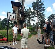Arvydas Sabonis su sūnumis