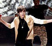 Dainininkas Austinas Mahone'as