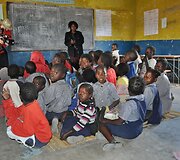 Vaikai Zambijoje
