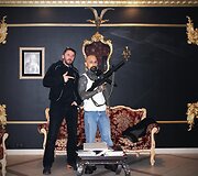 Egidijus Perminovas ir Robertas LaSardo