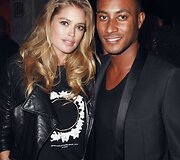 Doutzen Kroes ir Sunnery Jamesas &scaron;venčia trečiąsias santuokos metines