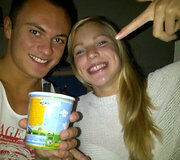 Rūta Meilutytė ir Antony Jamesas