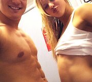 Rūta Meilutytė ir Antony Jamesas