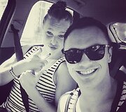 Rūta Meilutytė ir Antony Jamesas