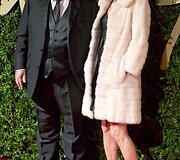 &bdquo;Topshop&ldquo; savininkas Philipas Greenas ir manekenė Kate Moss