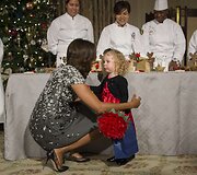 Michelle Obama su Ashtyn Gardner