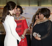 Kembridžo hercogienė Catherine ir Nelsono Mandelos dukra Zindzi Mandela