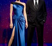 Va&scaron;kinės Brado Pitto ir Angelinos Jolie figūros